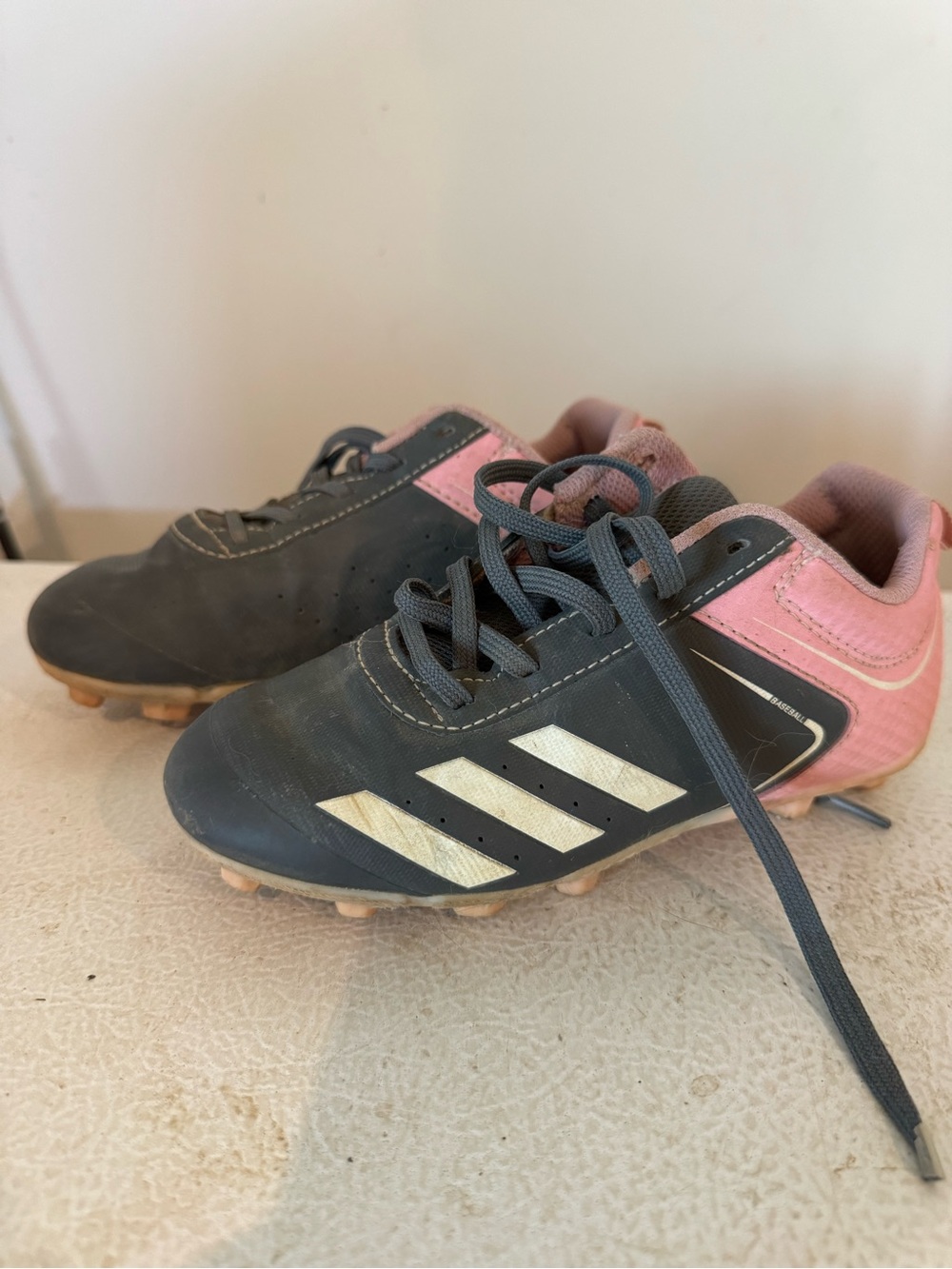 Girls adidas softball cleats size 13k
